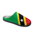 Saint Kitts Cotton Slippers - CaribeHeart Saint Kitts