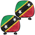 Saint Kitts Headrest Cover - CaribeHeart Saint Kitts