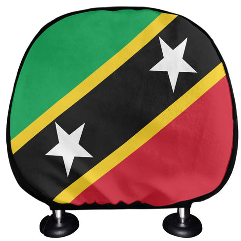 Saint Kitts Headrest Cover - CaribeHeart Saint Kitts