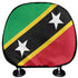 Saint Kitts Headrest Cover - CaribeHeart Saint Kitts