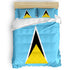 Saint Lucia Duvet Set - CaribeHeart Saint Lucia