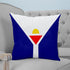 Saint Martin Flag Throw Pillow Throw Pillows Saint Martin