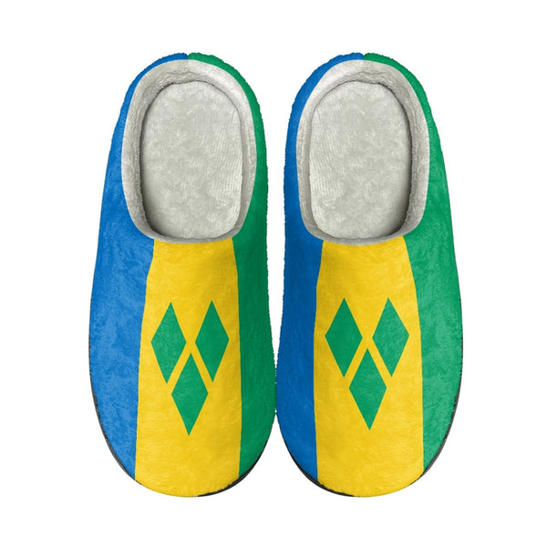 Saint Vincent Cotton Slippers - CaribeHeart Saint Vincent