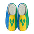 Saint Vincent Cotton Slippers - CaribeHeart Saint Vincent