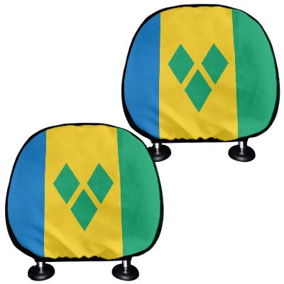 Saint Vincent Headrest Cover - CaribeHeart Saint Vincent