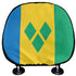 Saint Vincent Headrest Cover - CaribeHeart Saint Vincent