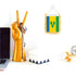 Saint Vincent & The Grenadines Rearview Mirror Flag - CaribeHeart Saint Vincent