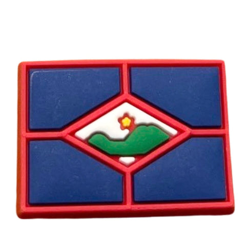 Sint Eustatius Flag Shoe Charm Shoe Charm Sint Eustatius