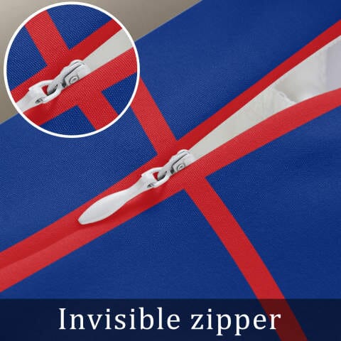 Sint Eustatius Flag Throw Pillow Throw Pillows Sint Eustatius