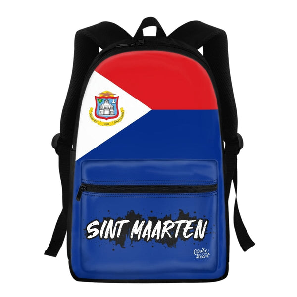 Sint Maarten Flag Backpack Sint Maarten