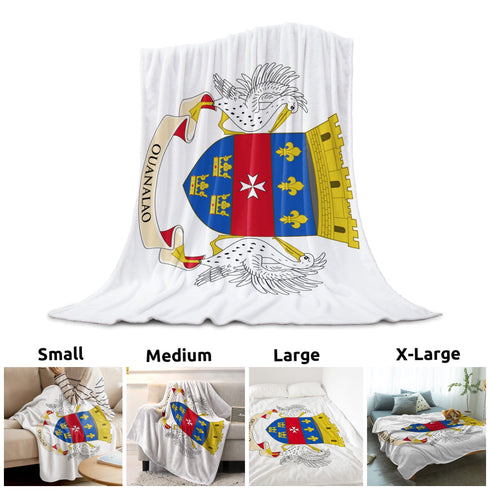 St. Barthelemy Blanket - CaribeHeart Saint Barthelemy