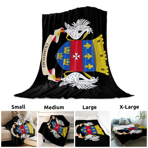 St. Barthelemy Blanket - CaribeHeart Saint Barthelemy