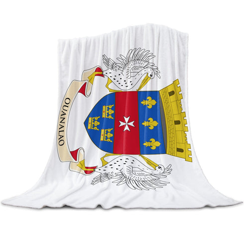 St. Barthelemy Blanket - CaribeHeart Saint Barthelemy