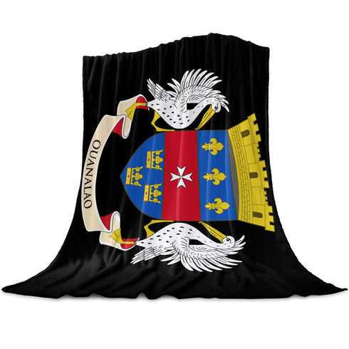 St. Barthelemy Blanket - CaribeHeart Saint Barthelemy