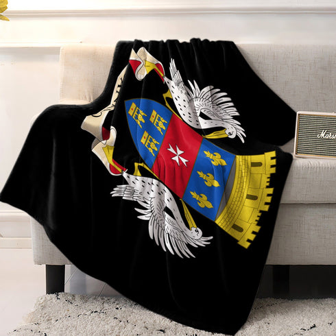St. Barthelemy Blanket - CaribeHeart Saint Barthelemy