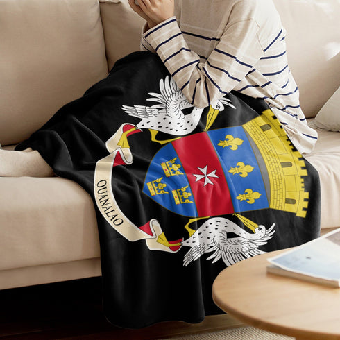 St. Barthelemy Blanket - CaribeHeart Saint Barthelemy