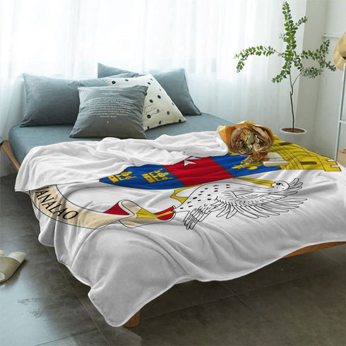 St. Barthelemy Blanket - CaribeHeart Saint Barthelemy