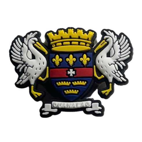 St. Barthelemy Flag Shoe Charm - CaribeHeart Saint Barthelemy