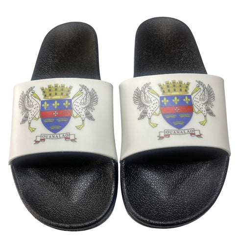 St. Barthelemy Slide Sandals - CaribeHeart Saint Barthelemy
