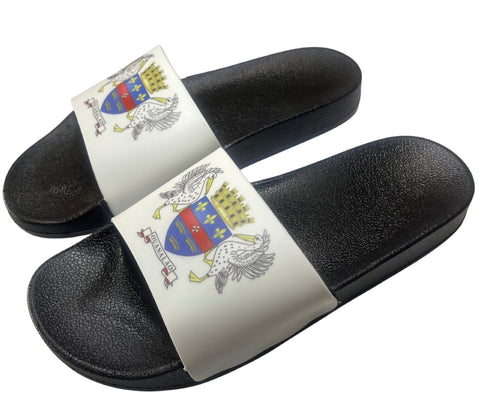 St. Barthelemy Slide Sandals - CaribeHeart Saint Barthelemy