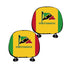 St. Kitts Flag Headrest Cover Headrest Cover Mexico