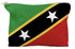 St. Kitts Make-Up Cosmetic Pouch - CaribeHeart Saint Kitts