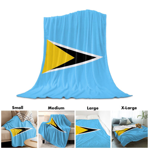 St. Lucia Blanket - CaribeHeart Saint Lucia