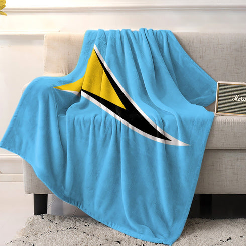 St. Lucia Blanket - CaribeHeart Saint Lucia