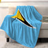 St. Lucia Blanket - CaribeHeart Saint Lucia