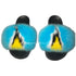 St. Lucia Fluffy Slipper - CaribeHeart Saint Lucia