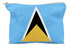 St. Lucia Make-Up Cosmetic Pouch - CaribeHeart Saint Lucia