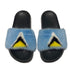 St. Lucia Mink Slipper - CaribeHeart Saint Lucia