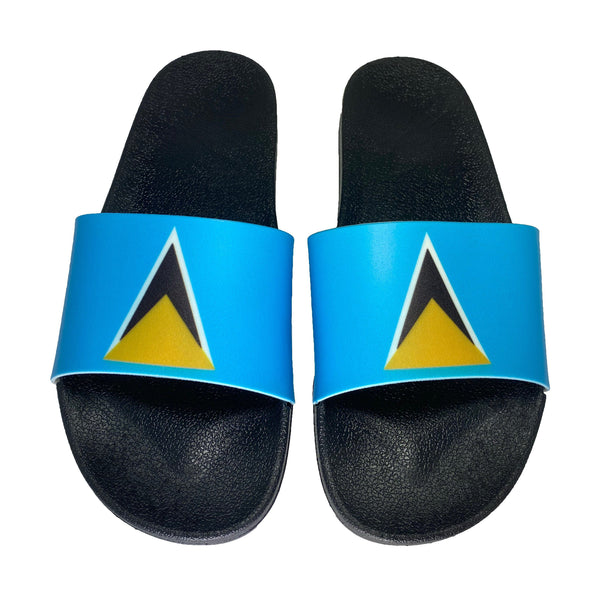St. Lucia Slide Sandals - CaribeHeart Saint Lucia
