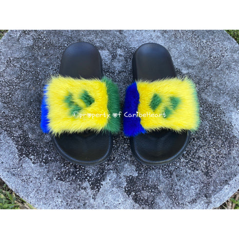 St. Vincent Mink Slipper - CaribeHeart Saint Vincent