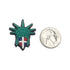 Dominican Republic Flag - Statue of Liberty - Shoe Charm - CaribeHeart Dominican Republic