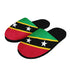 St.Kitts Cozy Slippers - CaribeHeart Saint Kitts