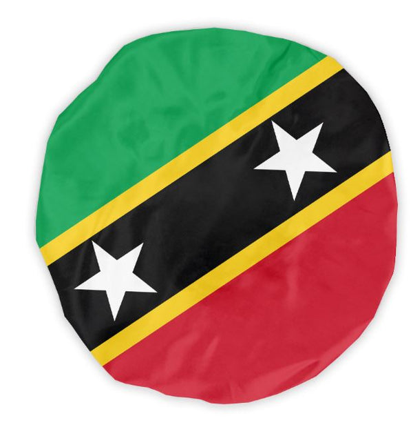 St.Kitts Flag Bonnet - CaribeHeart Saint Kitts