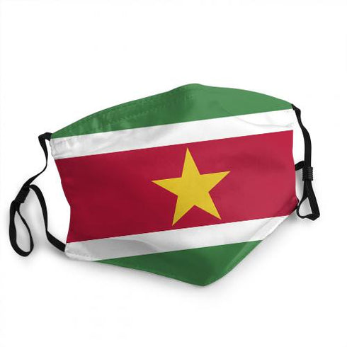 Suriname Face Covering - CaribeHeart Suriname