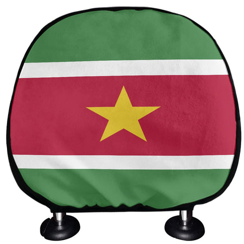 Suriname Headrest Cover - CaribeHeart Suriname