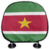 Suriname Headrest Cover - CaribeHeart Suriname