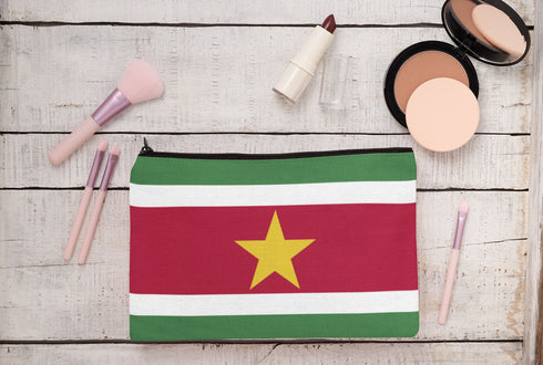 Suriname Make-Up Cosmetic Pouch - CaribeHeart Suriname