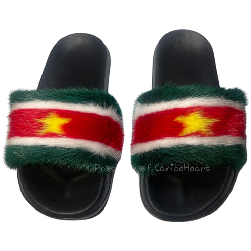 Suriname Mink Slipper - CaribeHeart Suriname