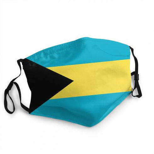 The Bahamas Face Covering - CaribeHeart The Bahamas