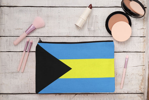 The Bahamas Make-Up Cosmetic Pouch - CaribeHeart The Bahamas