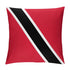 Trinidad and Tobago Flag Throw Pillow - CaribeHeart Trinidad
