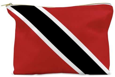 Trinidad Make-Up Cosmetic Pouch - CaribeHeart Trinidad