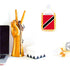 Trinidad & Tobago Rearview Mirror Flag - CaribeHeart Trinidad