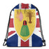 Turks and Caicos Drawstring Bag - CaribeHeart Turks and Caicos