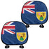 Turks and Caicos Headrest Cover - CaribeHeart Turks and Caicos