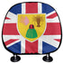 Turks and Caicos Headrest Cover - CaribeHeart Turks and Caicos